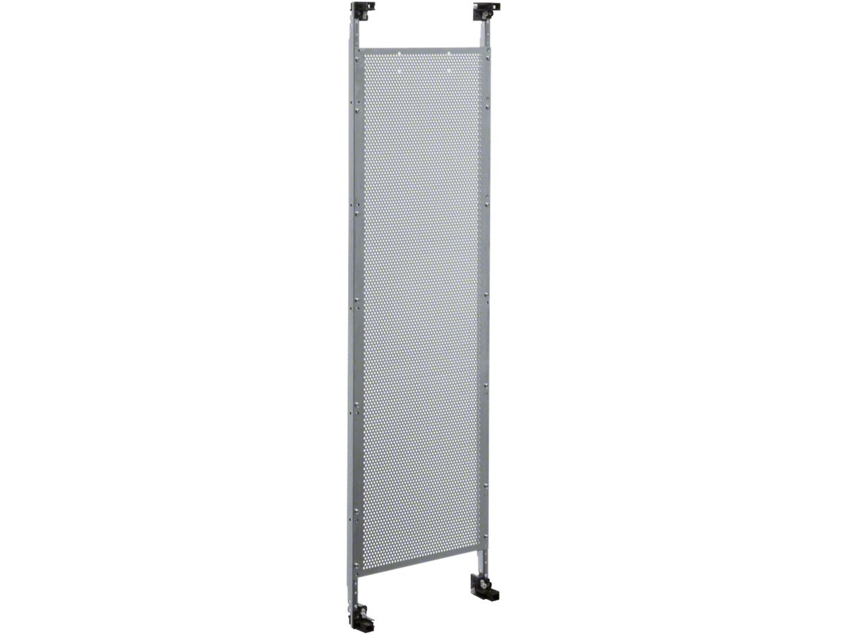 Telekommunikationsfeld Hager mit Lochblech 250×900mm (B×H)