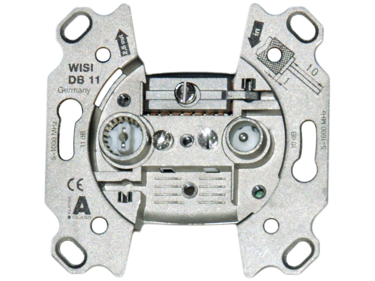 Breitbanddose 2-Loch 11dB