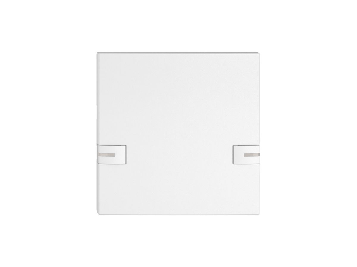 Taste 1/1 EDIZIO.liv SNAPFIX® f.KNX-&UNI m.LED 2×Einfach-Bedienung ws