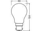 LED-Lampe LEDVANCE CLASSIC A B22d 5.9W 806lm 827 Typ A mattiert Ø60×104mm