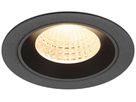 EB-LED-Deckenleuchte SLV NUMINOS M 12W 1800lm 3000K WB DALI DIM Ø105×68mm sz