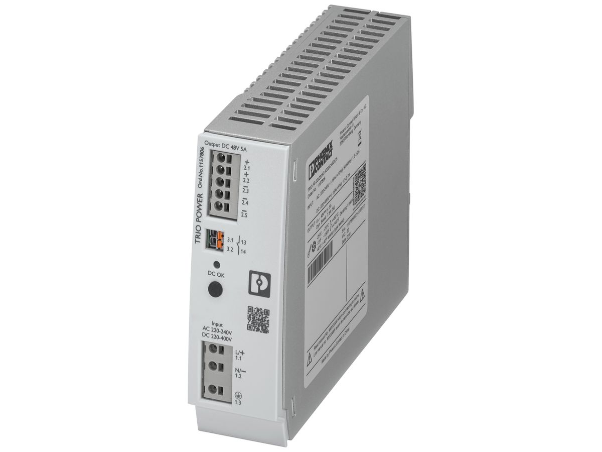 Schaltnetzteil PX TRIO-PS-2G/230AC-400DC/48DC/5 3L IN 400V OUT 48V