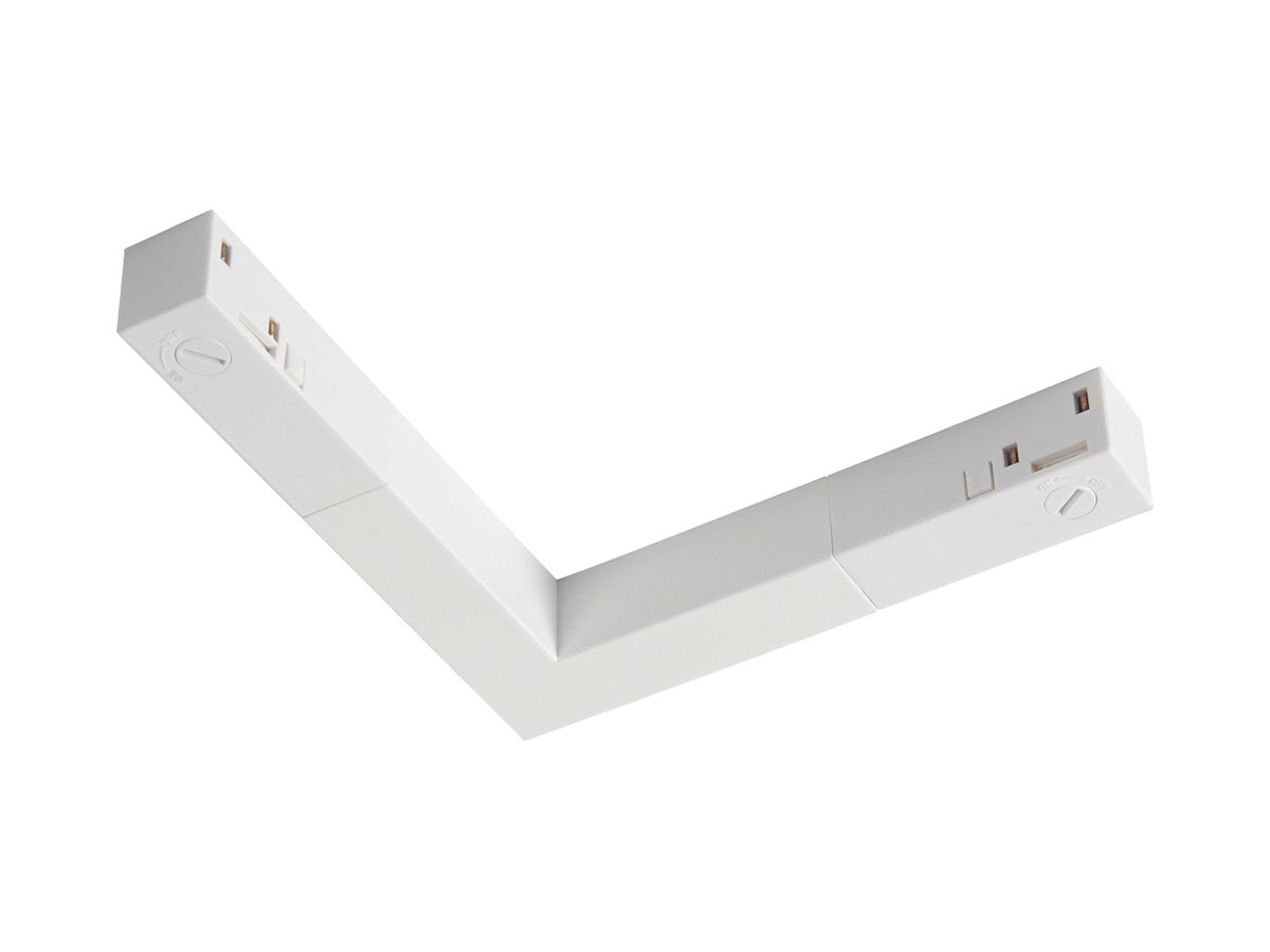 L-Verbinder SLV 48V TRACK 2-polig weiss