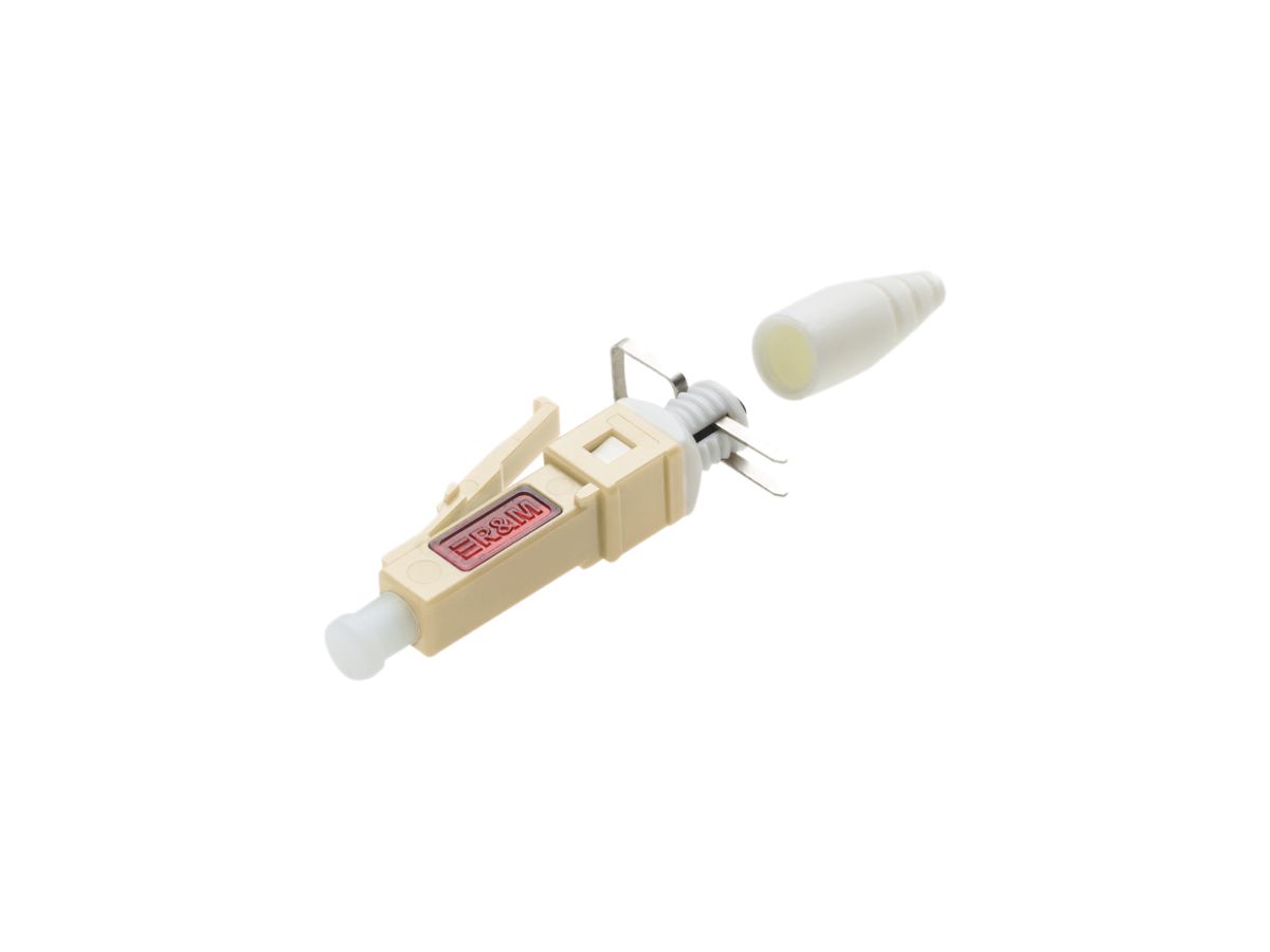LWL-Verbinder R&M LC/PC BM/3 OM4-Pigtail