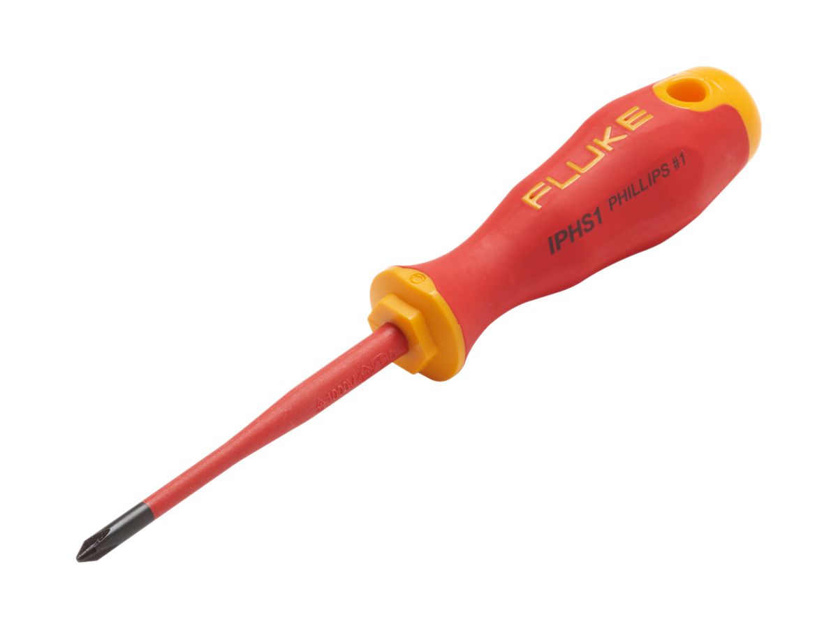 Kreuzschraubenzieher Fluke IPHS1 PH1 178mm 1000VAC/1500VDC