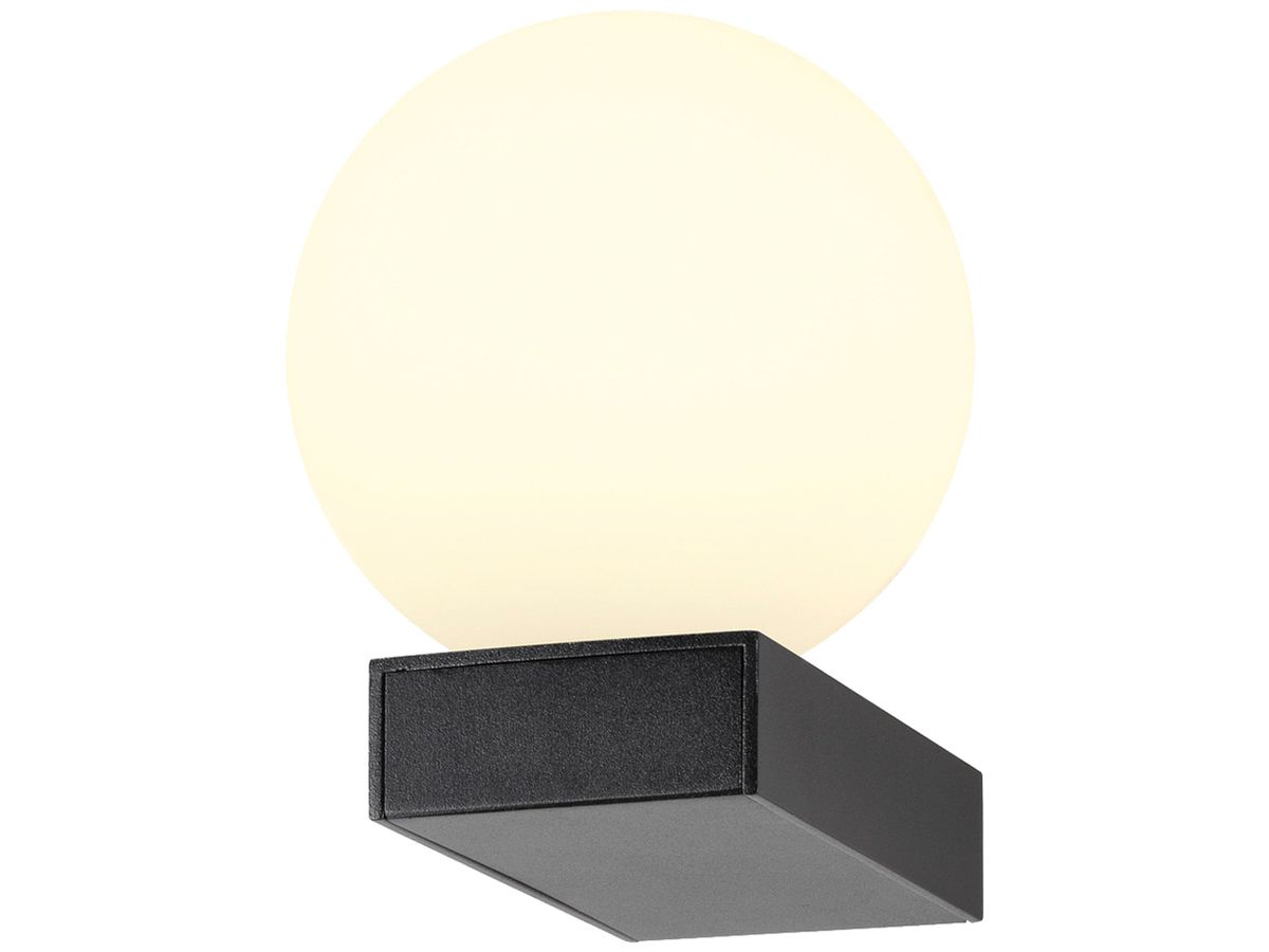 Wandleuchte SLV SUN G9 1×5W DIM Ø150×180×185mm schwarz