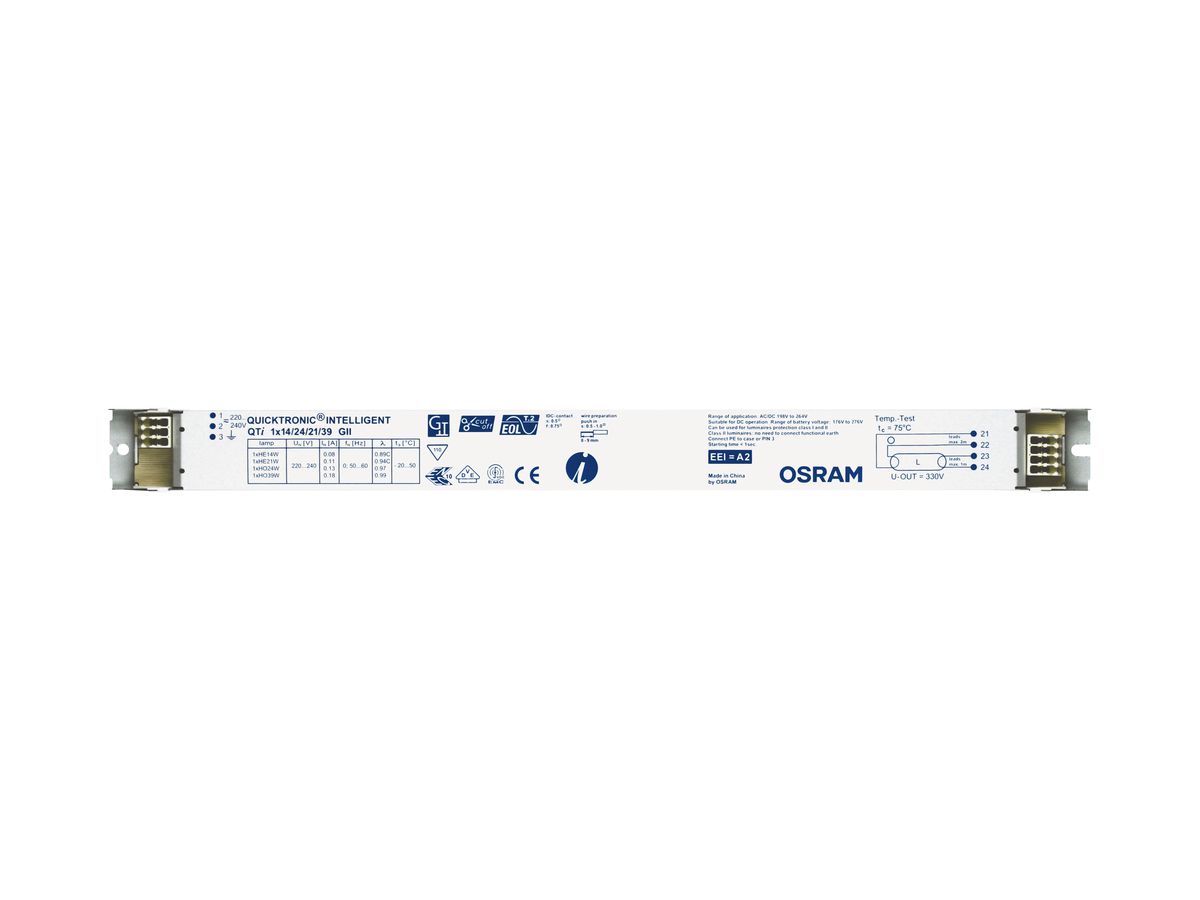 EVG Osram Quicktronic QTI T5 2×28/54/35/49W 176…276V