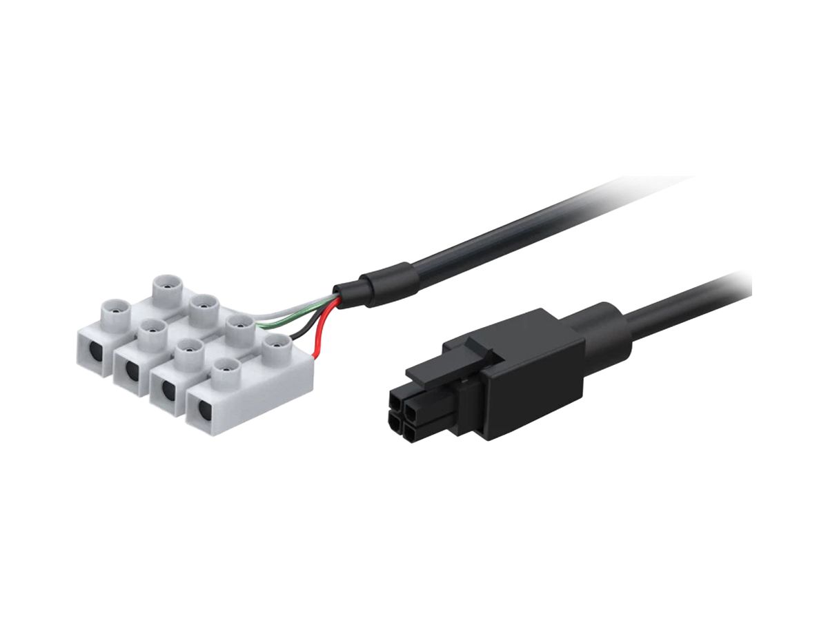Anschlusskabel Teltonika PR2FK20M 2m Stecker 4P Schraubklemme 4×0.13mm² schwarz