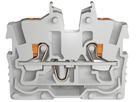 Durchgangsklemme WAGO TOPJOB-S 2250 1mm² 2L 13.5A 500V mit Endklemme grau
