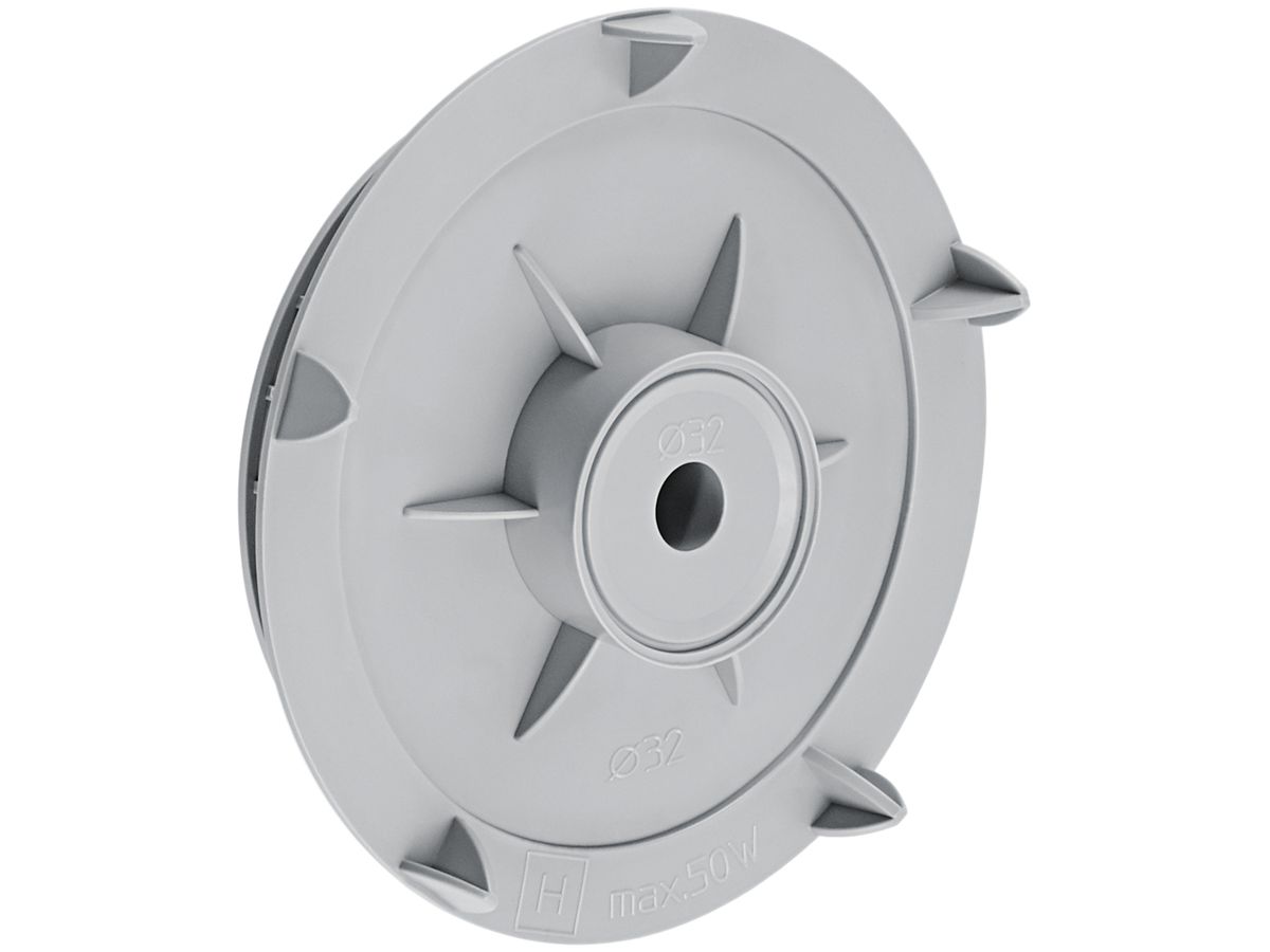 Deckel für Einbaugehäuse HSB Lumina für LED und Präsenzmelder Ø32mm halogenfrei