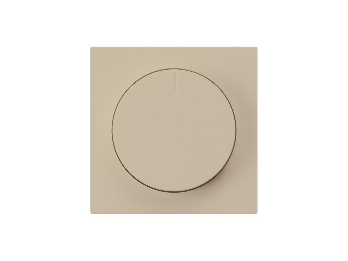 Frontset kallysto 60×60mm für Drehlichtregler beige