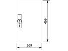 Tür rechts Hager univers für AP-Feldverteiler FWB31 500×300mm