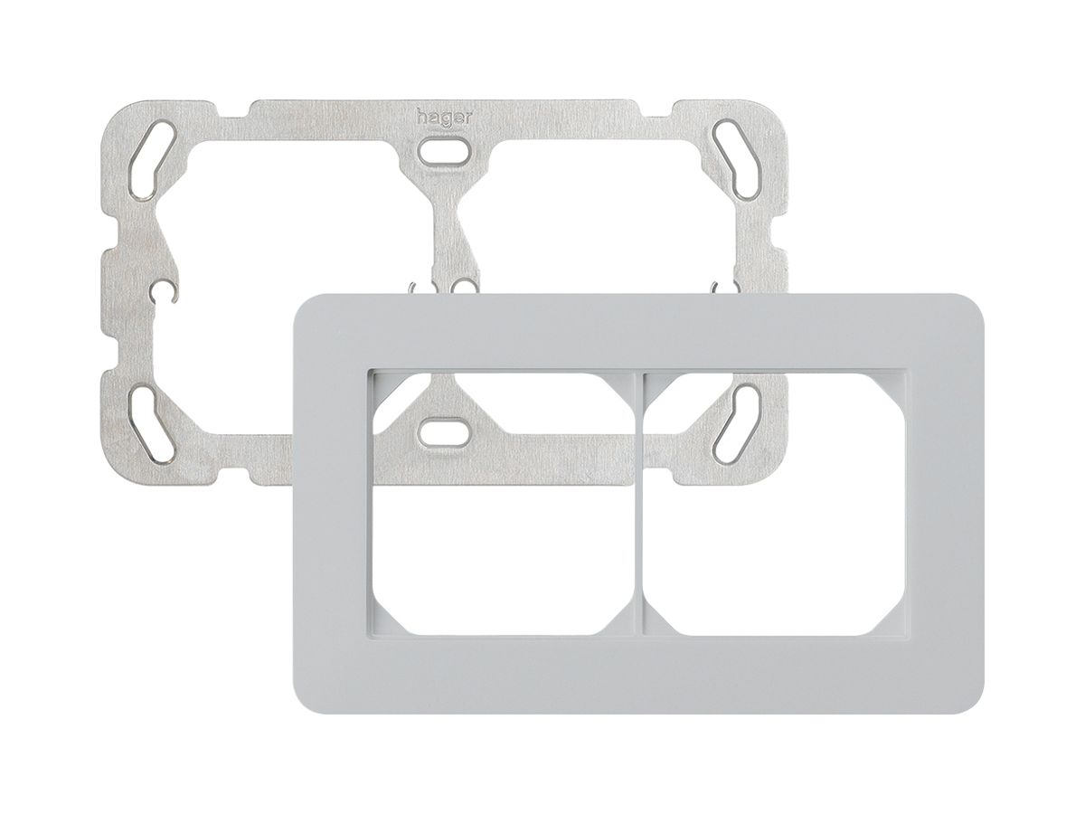 UP-Kopfzeile kallysto.trend 1×2 hellgrau horizontal