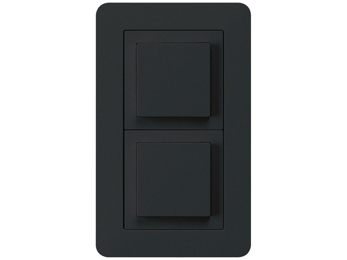 UP-Kombination kallysto.trend Gr.I-I vertikal Schalter S3+Impulstaster schwarz