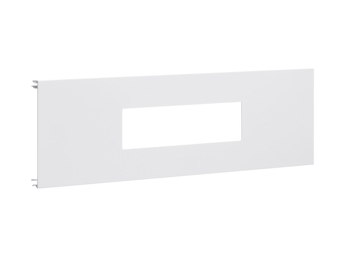 Geräteblende tehalit BRA 120, 9 Module, verkehrsweiss