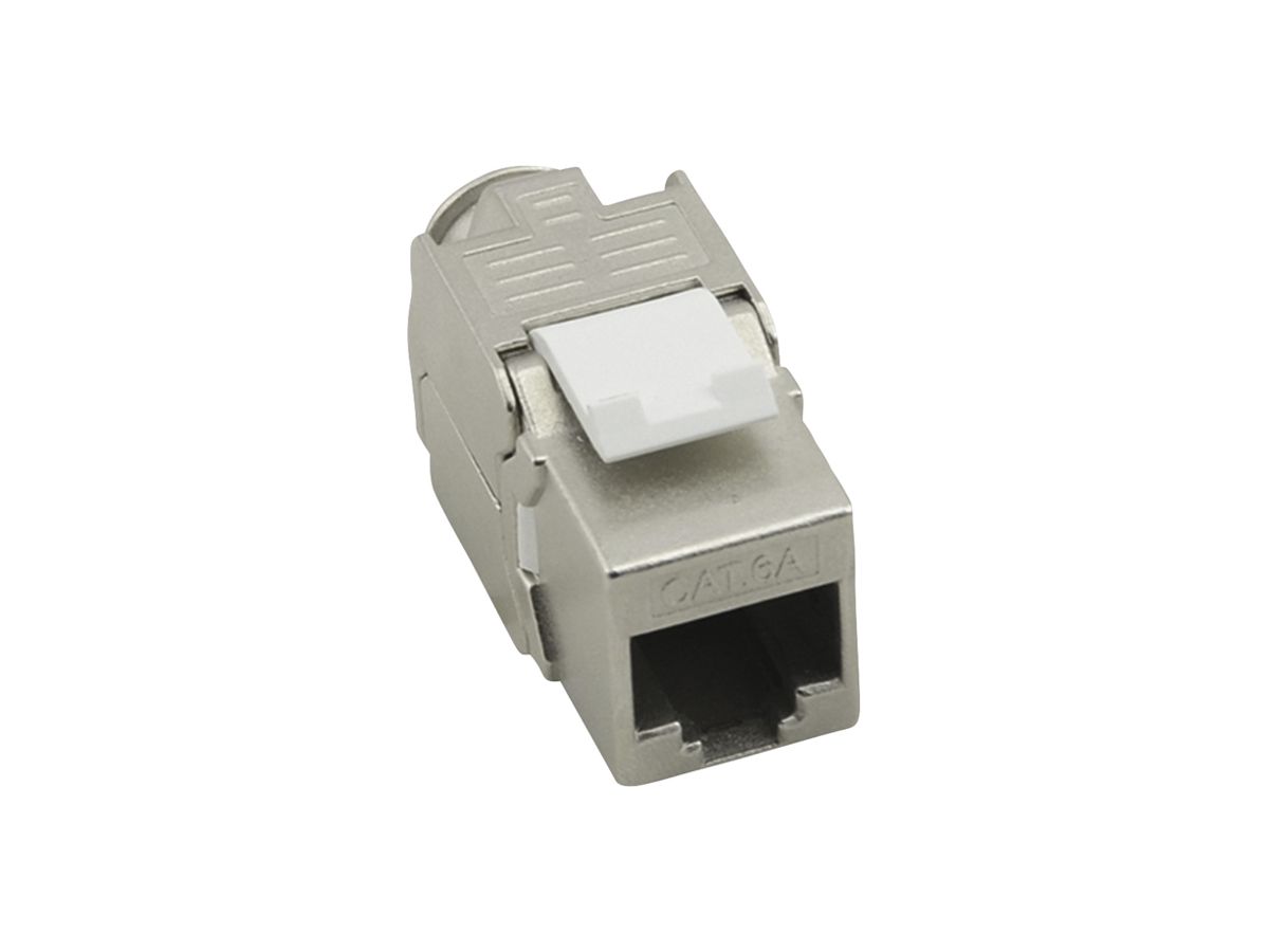 Anschlussmodul VALUE RJ45/s Kat.8.1 Class1 Keystone silber