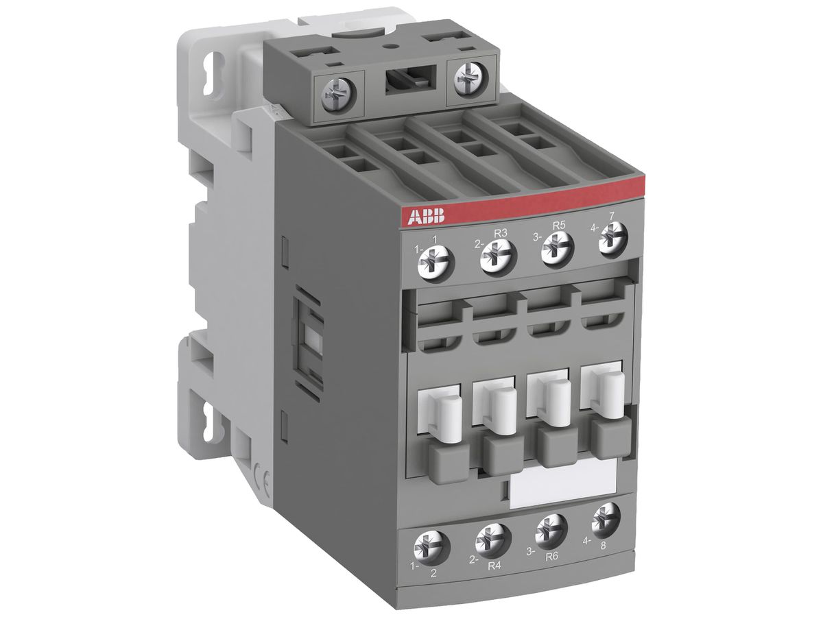 EB-Schütz ABB AF38 100…250VAC 100…250VDC 2NO 2NC 55A 690V Schraub