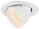 EB-LED-Downlight SLV NUMINOS GIMBLE S, 8.6W 250mA 720lm 2700K 20° ws