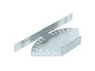 Bogen BET RB W verstellbar 85×300mm Stahl bandverzinkt