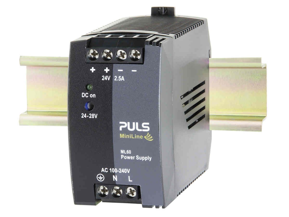 Netzgerät Puls 60W 2.5A - MiniLine (schwarz