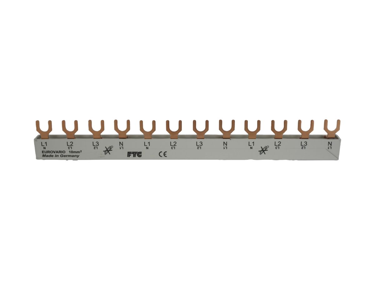 Phasenschiene Demelectric 4L 10mm² 12TE 17.8mm