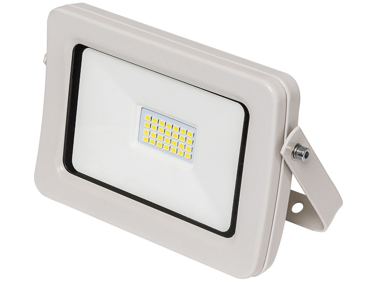 LED-Strahler WORKLIGHT 20W grau mit Stahlbügel alu, IP65