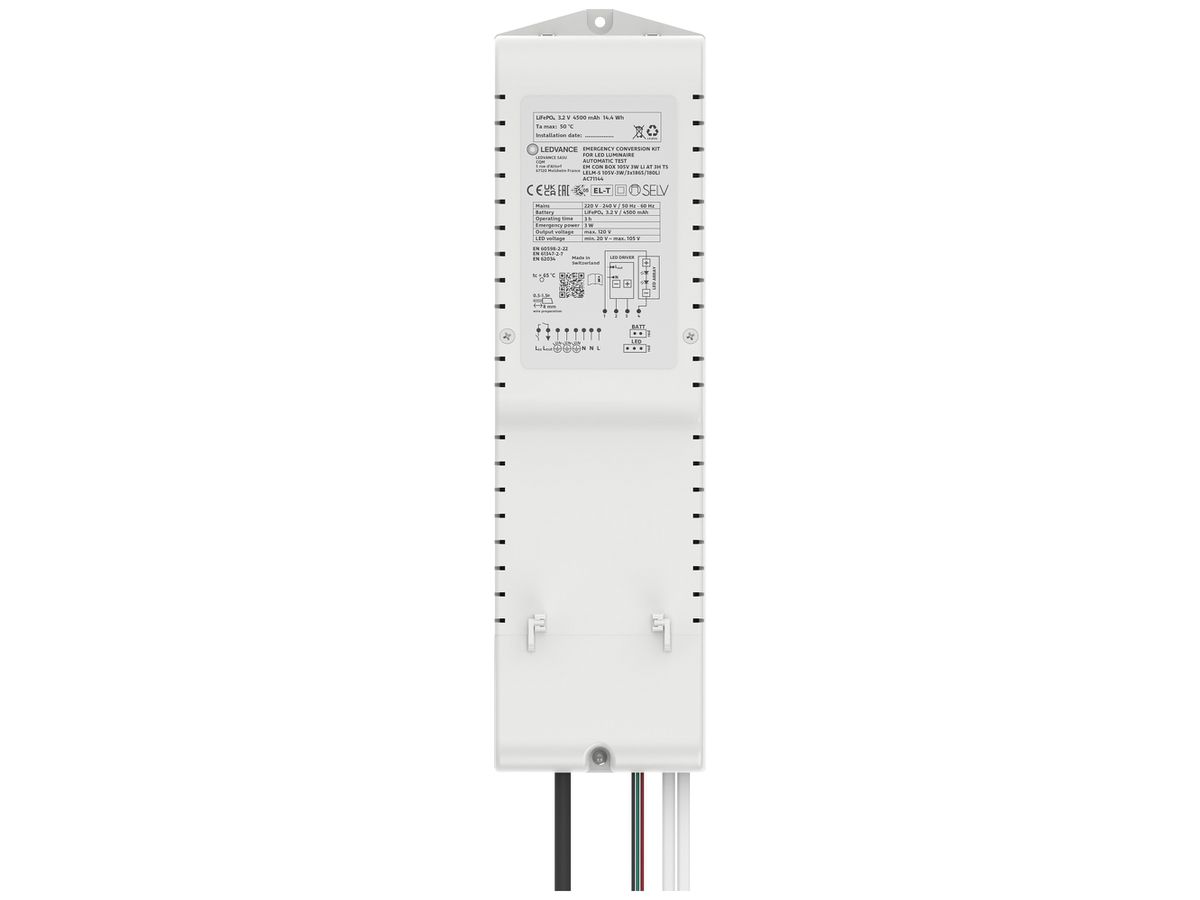 Notlicht-Set LEDVANCE 3W LED 3h ST