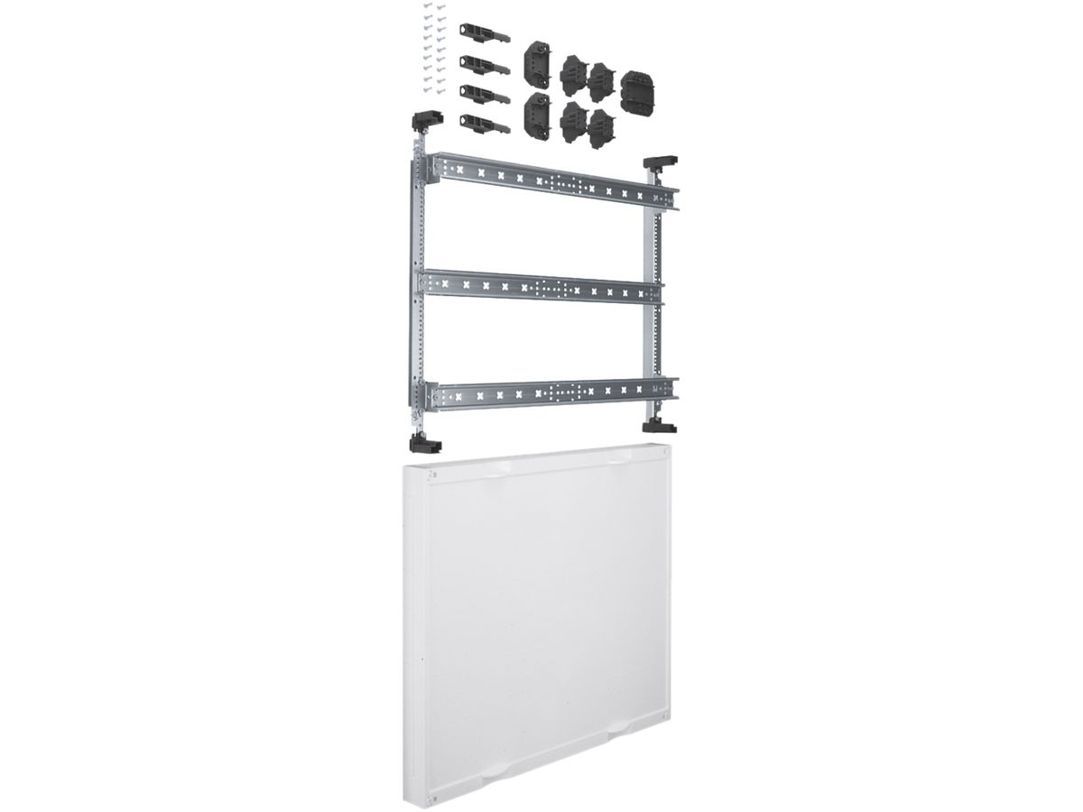 Baustein Hager univers N 450×500mm für Reihenklemmen waagrecht