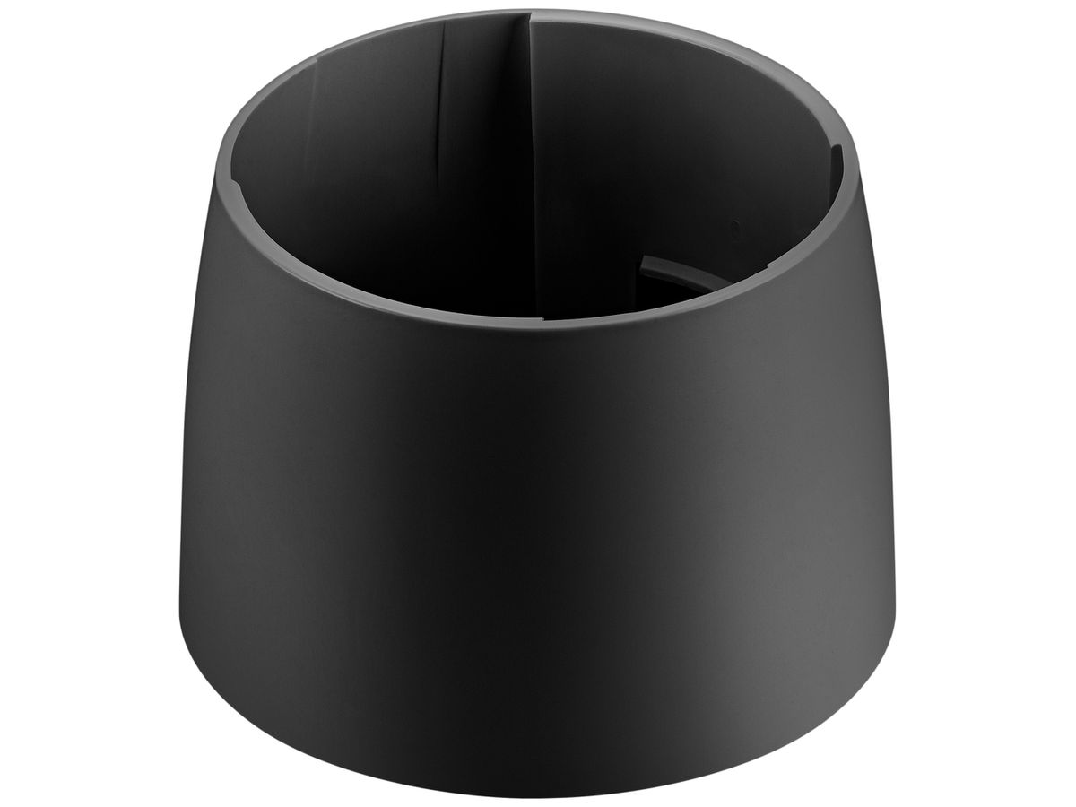 Montageadapter Tridonic bDW rs BK Ø95×65mm schwarz