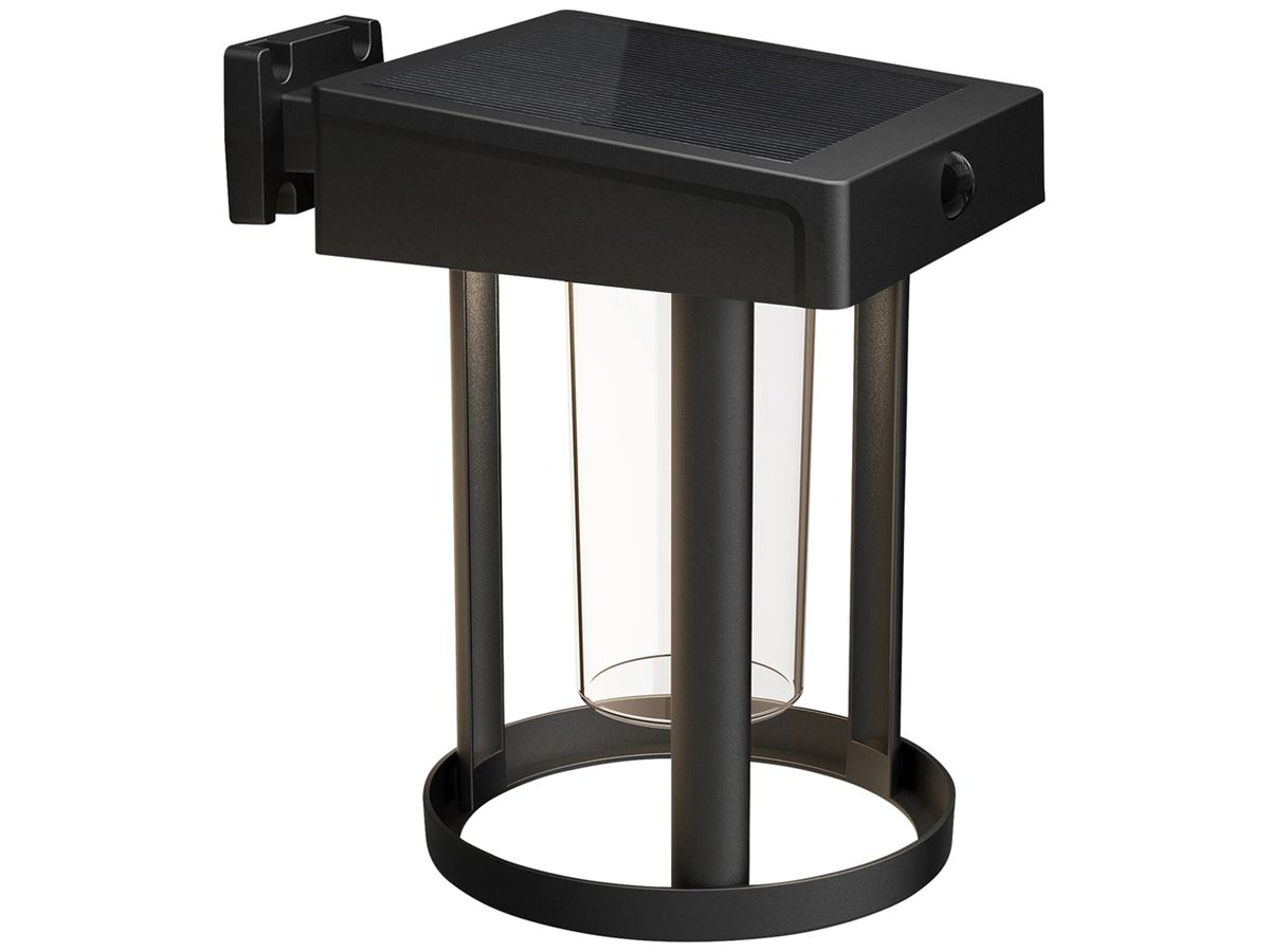 LED-Wandleuchte Philips Camill Solar RD CL IR SEN 1.4W 250lm 830 IP44 schwarz