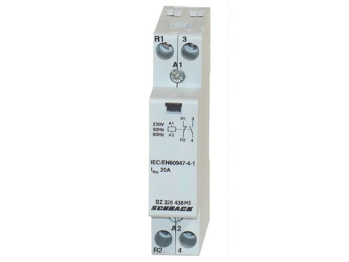 REG-Schütz ME Schrack 20A 1S+1Ö - 230V 1TE