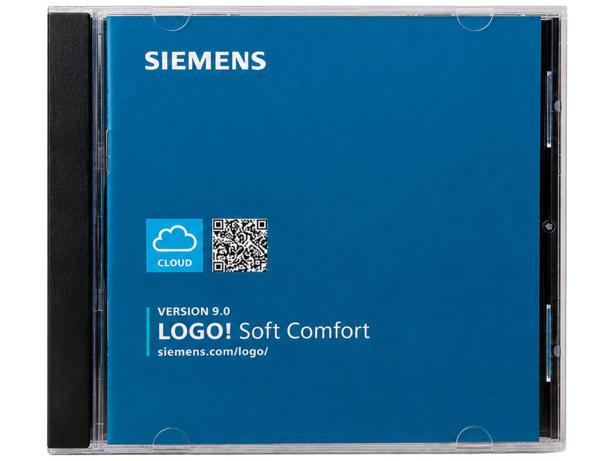Software SPS Siemens LOGO! Soft Comfort V9 für 1 Installation 6-sprachig