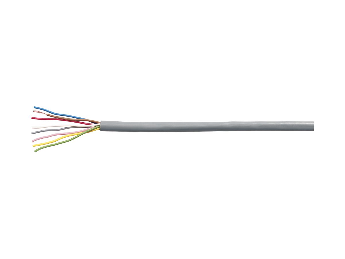 Datenkabel LiYY 6×2×0.14 DIN47100 UL Style 2464 grau