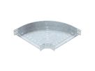 Bogen BET RB 90° 85×500mm Stahl feuerverzinkt