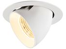 EB-LED-Spot SLV NUMINOS GIMBLE XL 24W 3600lm 3000K WB DALI DIM Ø190×135mm ws