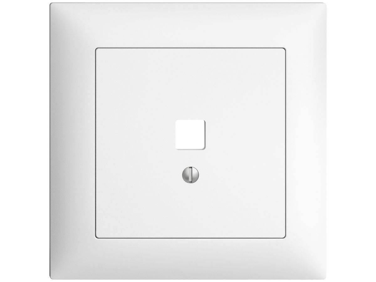 UP-Frontset EDIZIOdue weiss 88×88mm für Datenschnittst.USB