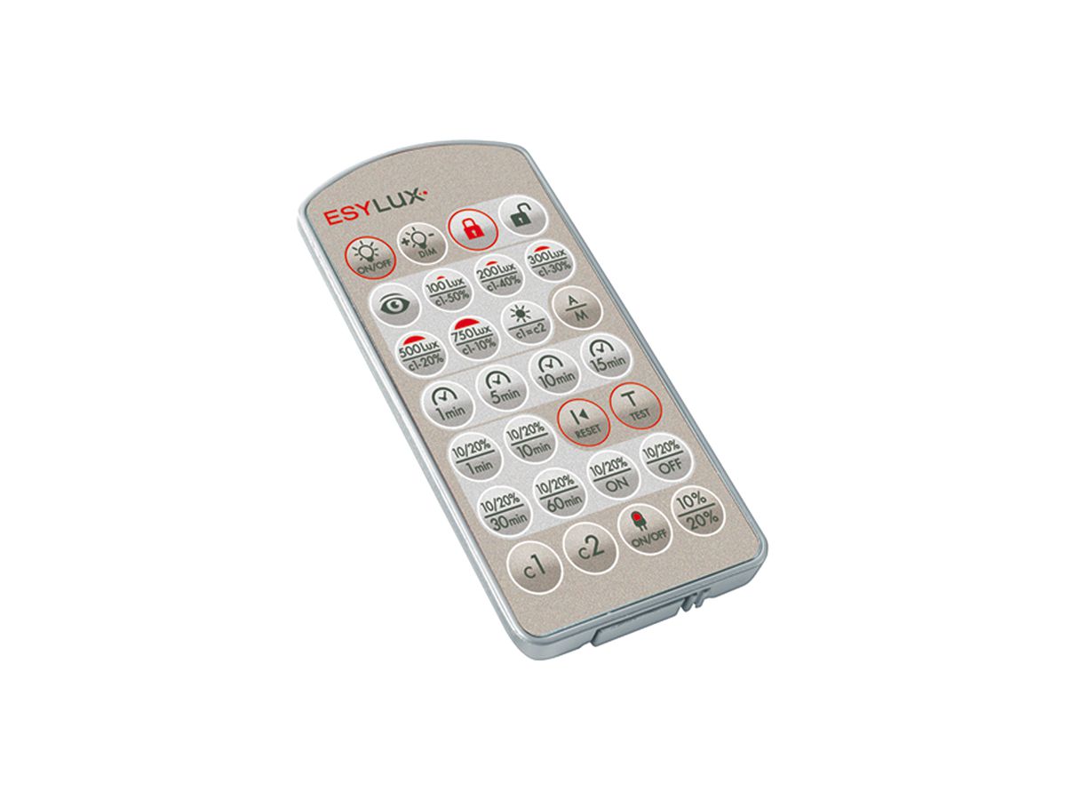 Fernbedienung Mobil-PDI/DALI ESYLUX silber