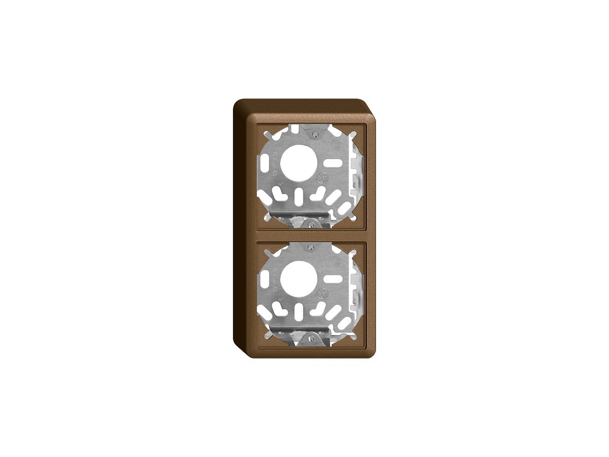 Kappe mit Grundplatte 2×39mm für Kombination FX universal coffee