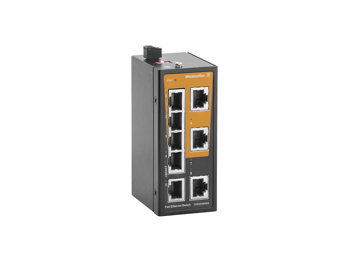 Switch WM IE-SW-ELB-08-8TX, 8×RJ45 FE unmanaged