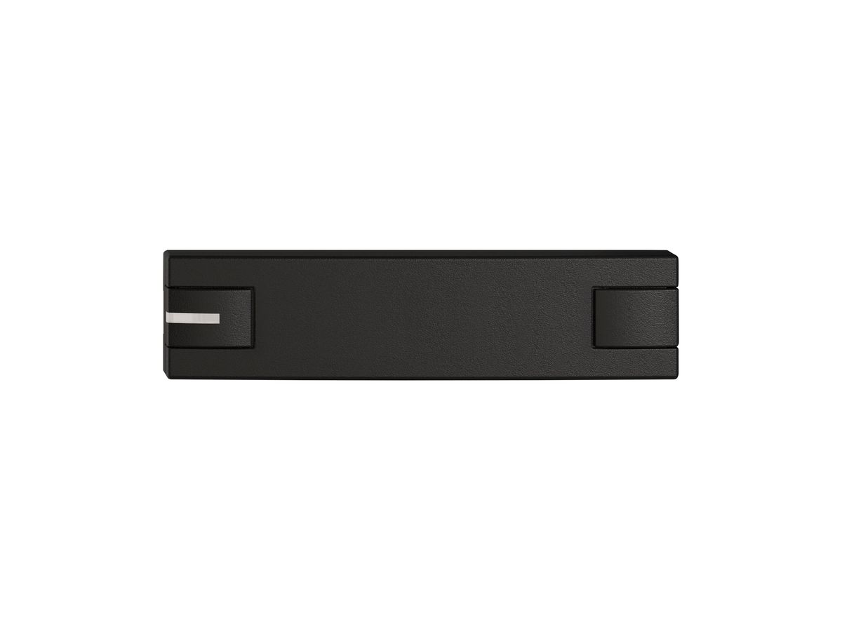 Taste 1/4 EDIZIO.liv SNAPFIX® f.KNX-&UNI m.LED 2-Tastenbed.sz