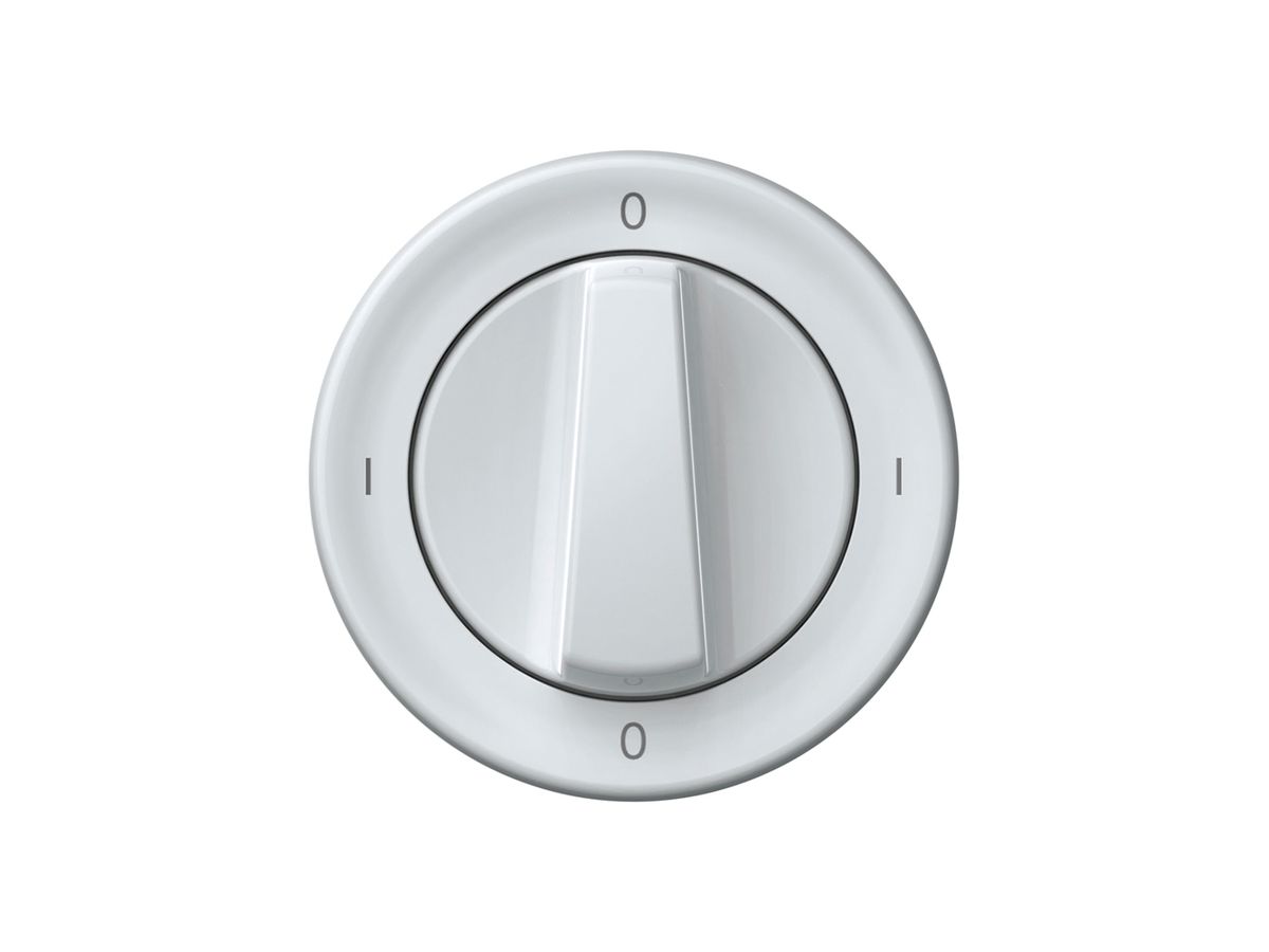 Drehschalter origin Ausschalter 0/2L 16A 250V 0-I-0-I 60×60mm weiss