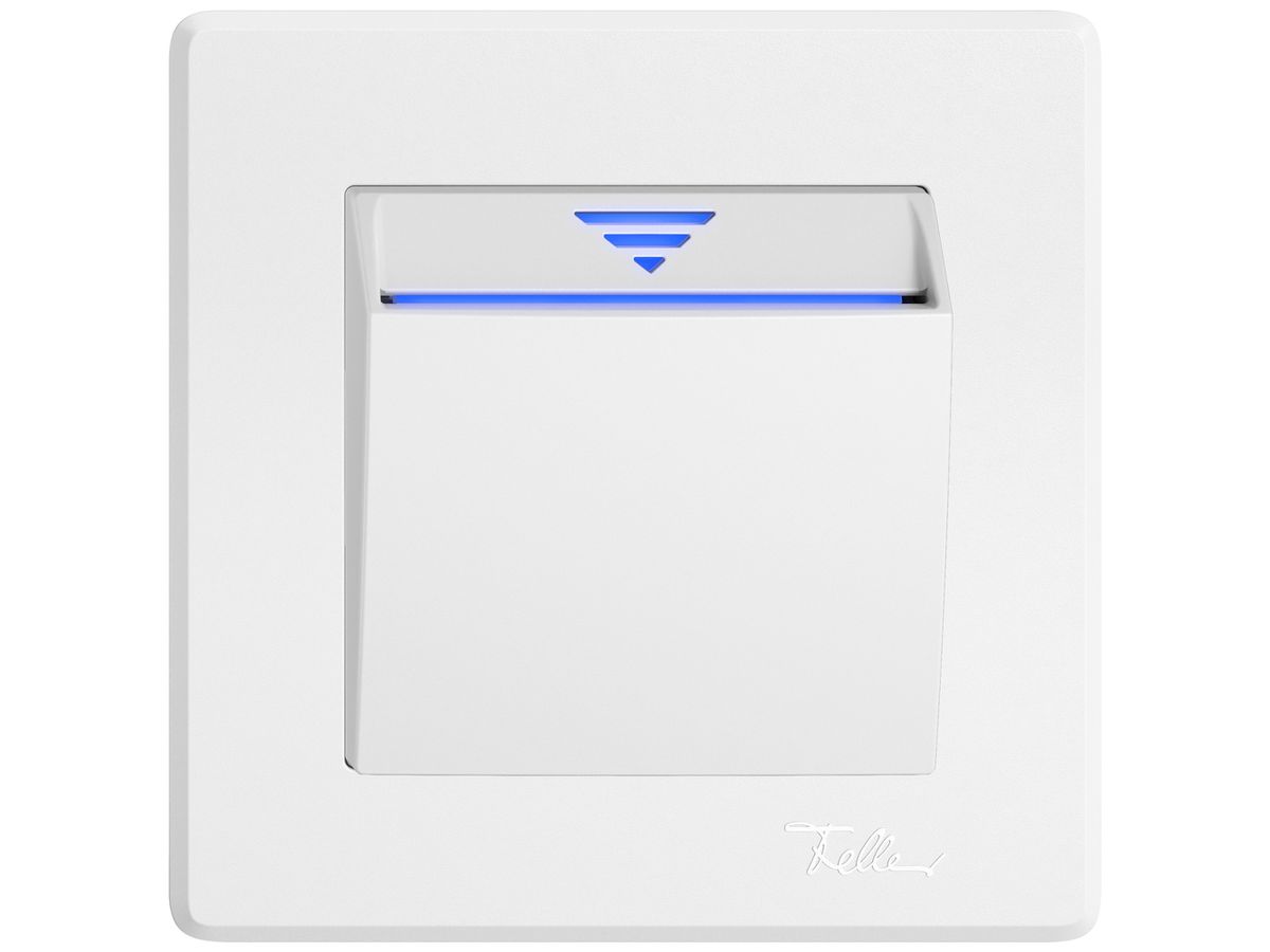 UP-Hotelcard KNX EDIZIO.liv SNAPFIX® mit Busankopppler ws