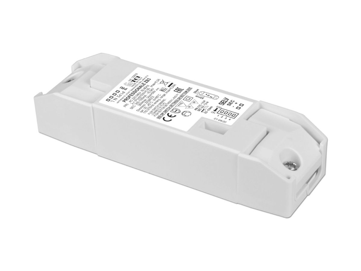 LED-Konverter DOTLUX IP20 3…38W 10…54V 300…1050mA DIM