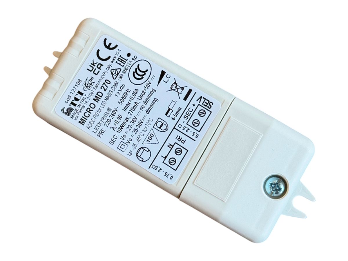 LED-Betriebsgerät Elektrogros MICRO MD 6.8…9.7W 25…36V 270mA DIM
