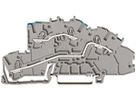 Inst.-Etagenklemme WAGO 2.5mm² N/L grau