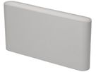 LED-Wandleuchte Wall-Flat 230V 8.5W 540lm 930, alugrau, IP54