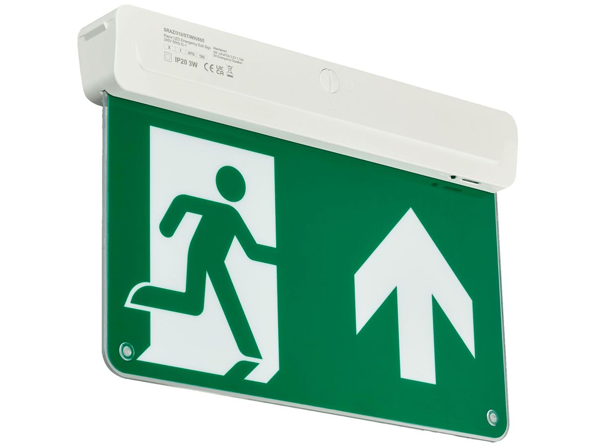 LED-Rettungszeichenleuchte Philips EM159C Decke 23lm 3h ST weiss