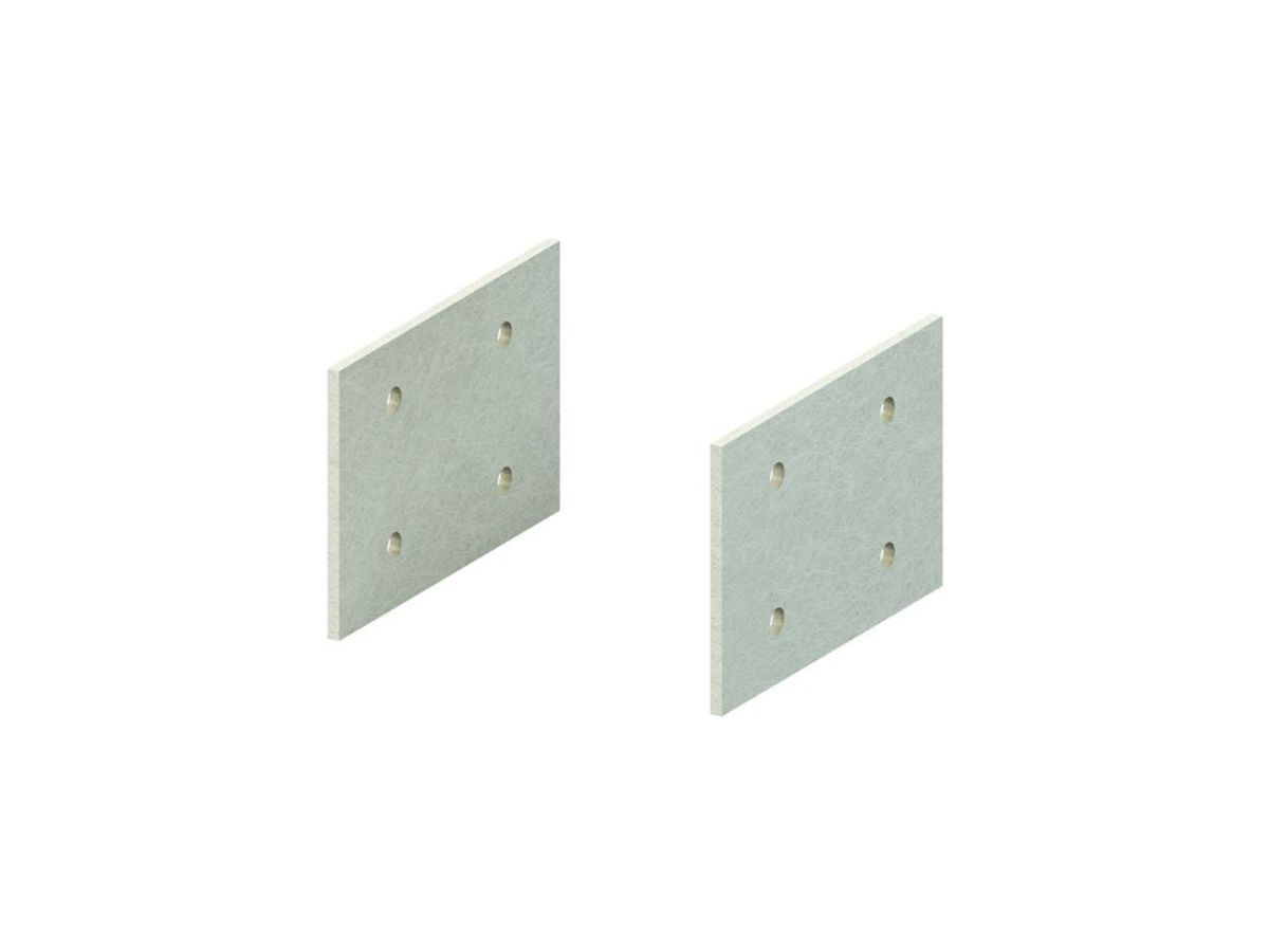 Verbindungslasche Niedax 80mm Pol