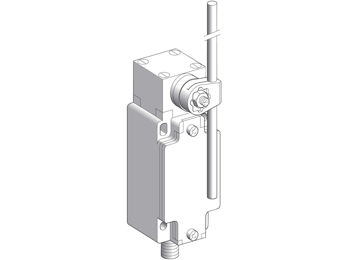 Positionsschalter OsiSense XCKJ Polyamidstab, M12 5-polig