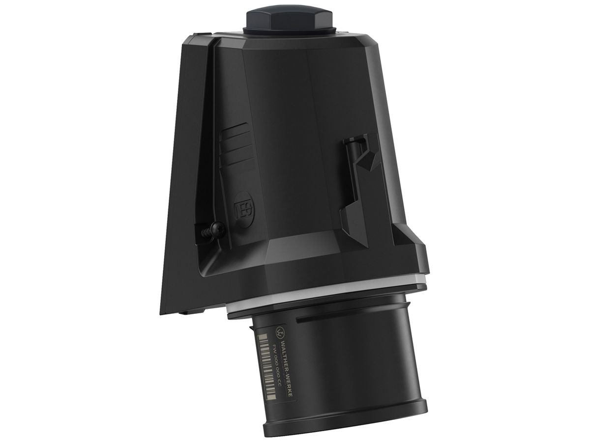 AP-Gerätestecker CEE NEO 5P 32A >50V 1h grau IP54 schraublose Klemme